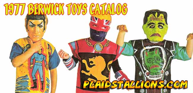 1977 Berwick toys catalog