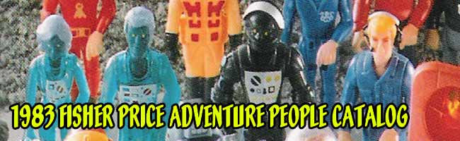 1983 fisher price adventure people catalog