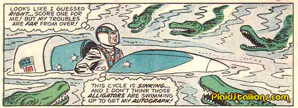 1975 Evel Knievel promotional comic book