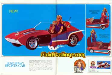 Bionic Woman Sports Car