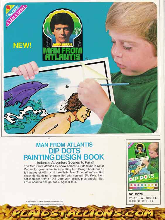 1978 Man from Atlantis Kenner Dipdots
