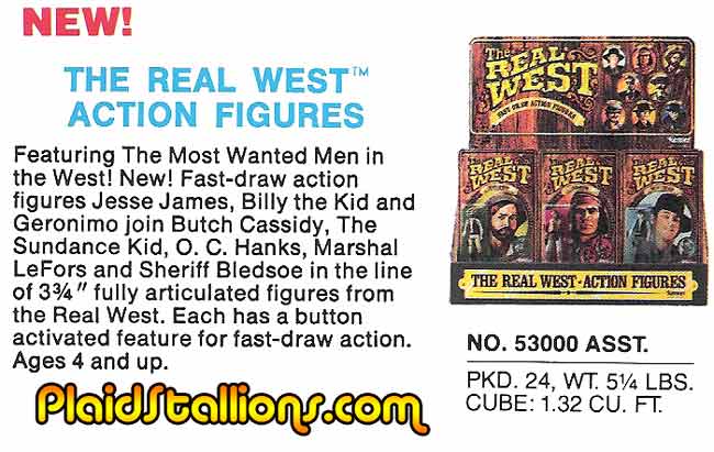 Kenner Real West figure display