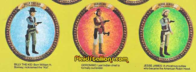 Kenner Real West figures
