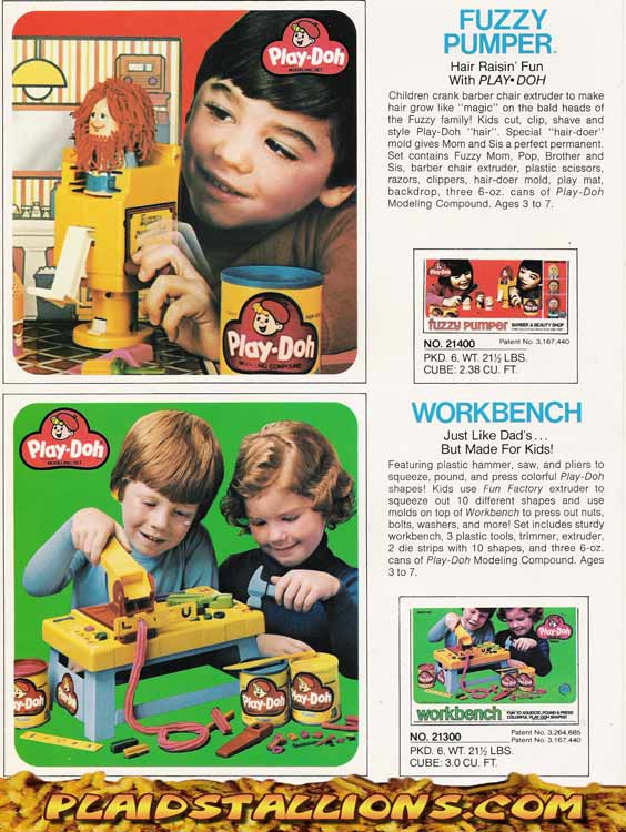 1978 Kenner Kenner Playdoh fuzzy pumper