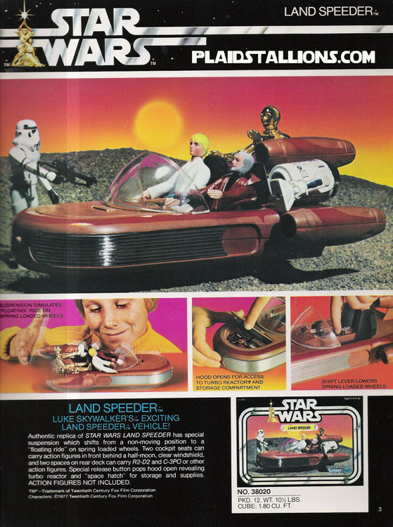landspeeder from kenner